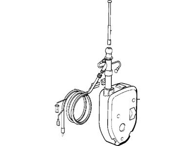 1983 BMW 733i Antenna - 65221466121