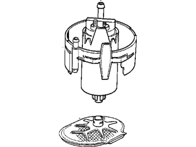 BMW 540i Fuel Pump - 16141183009