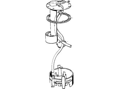 BMW 16141180891 Fuel Tank Sending Unit Assembly