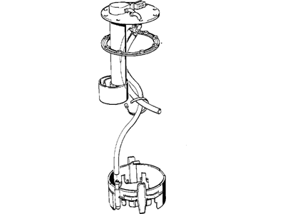 1992 BMW 735i Fuel Tank Sending Unit - 16141180889