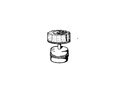 1982 BMW 733i Brake Fluid Level Sensor - 34321153158