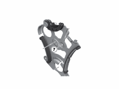 BMW 335i xDrive Timing Chain Guide - 11417618941