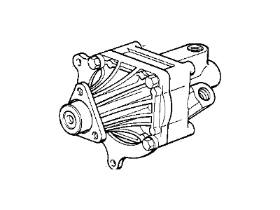 1992 BMW 318i Power Steering Pump - 32411141419