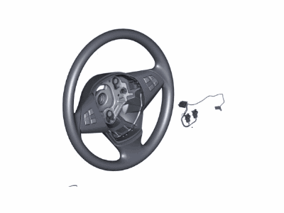 BMW X5 Steering Wheel - 32306794604