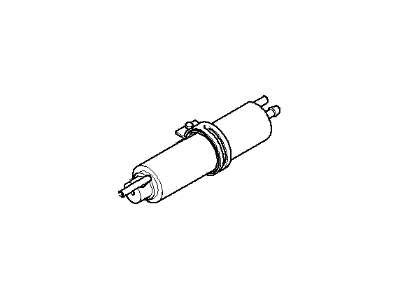 2002 BMW 745Li Fuel Filter - 16126750475