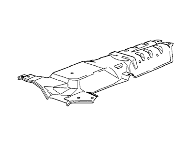 BMW 51481953999 Heat Insulation Tunnel Bottom