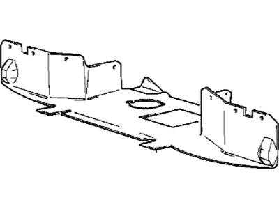 BMW 51711922249 Engine Compartment Screening