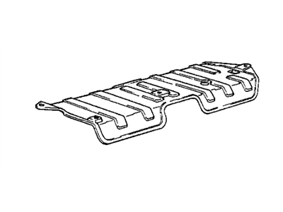 BMW 51481943997 Heat Resistant Plate