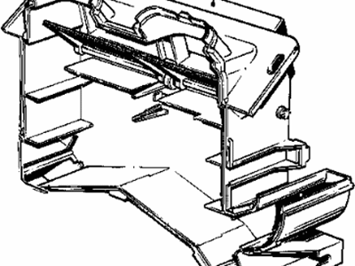 BMW 535i Heater Core - 64111373958