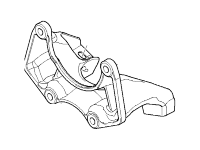 BMW 535i Motor And Transmission Mount - 22316776523