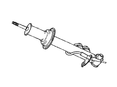 BMW 37121138784 Rear Right Spring Strut