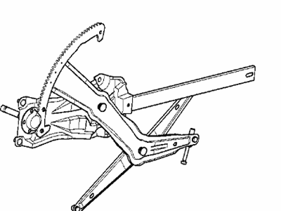 1997 BMW Z3 Window Regulator - 51328397703