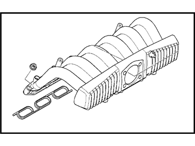 BMW 528i Intake Manifold - 11611707034