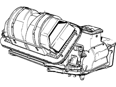 BMW 64111381781 Heater (Inlet Plastic)