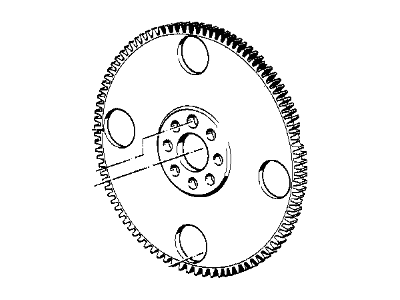 1985 BMW 318i Flywheel - 11221287077