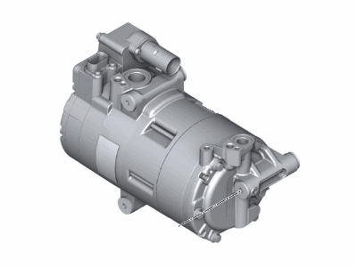 BMW i3s A/C Compressor - 64529496107