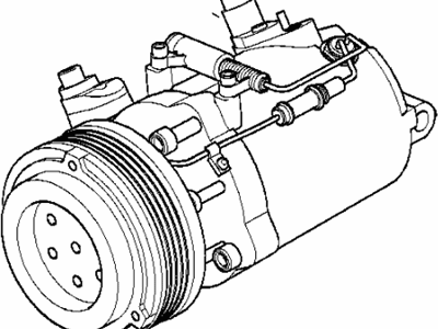 BMW 64528385715 Exchange Air Conditioning Compressor