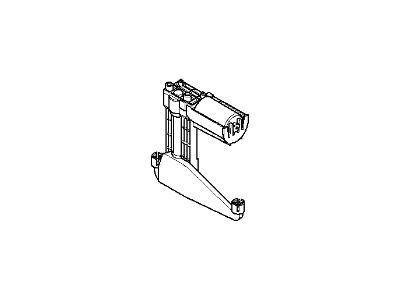 BMW 52103451985 Drive, Vertical Headrest Adjustment