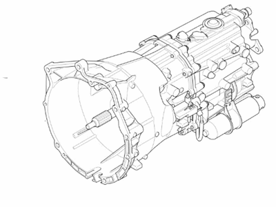 2002 BMW 325i Transmission Assembly - 23017547990