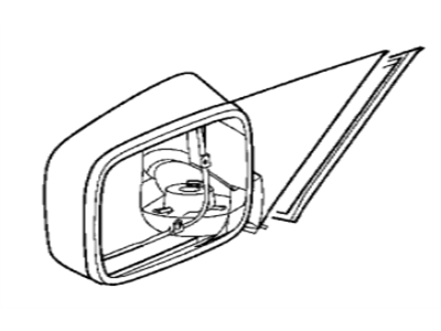 BMW 318i Side View Mirrors - 51168184899