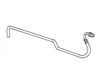 BMW 34301156798 Return Line With Pressure Hose