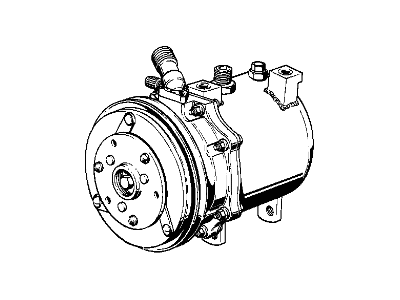 1988 BMW 325is A/C Compressor - 64528391152