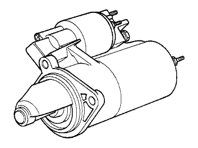 1992 BMW 318is Starter - 12411735524