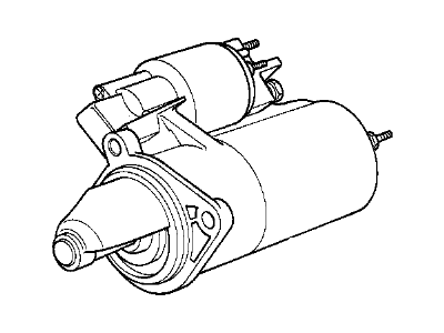 BMW 733i Starter - 12411312104