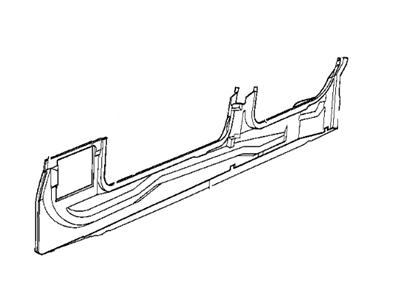 BMW 41111958024 Right Side Member