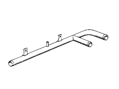 1980 BMW 528i Cooling Hose - 11531271573