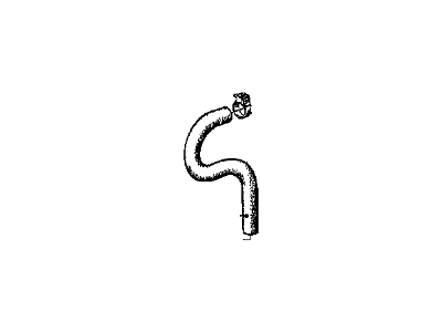 1980 BMW 733i Cooling Hose - 11531271572