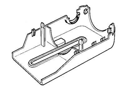 BMW 32311158802 Lower Trim Panel