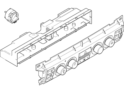 BMW 64116953185 Automatic Air Conditioning Control