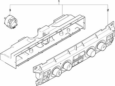 2008 BMW Alpina B7 A/C Switch - 64116981405