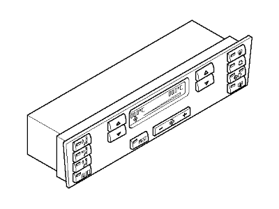 BMW 64116916646 Automatic Air Conditioning Control