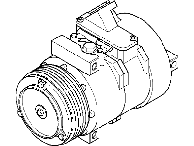 2001 BMW M5 A/C Compressor - 64528381233