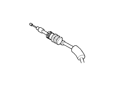 BMW Alpina B7 Parking Brake Cable - 34436780016