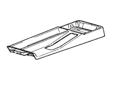 BMW 51168162139 Bottom Part Of Console