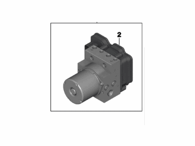 BMW X5 M ABS Pump And Motor Assembly - 34516884732