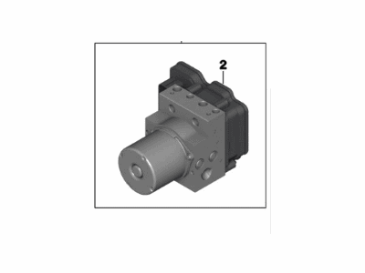 2016 BMW X5 ABS Control Module - 34516884732