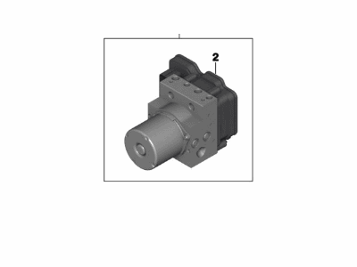 2016 BMW X5 ABS Control Module - 34526879438