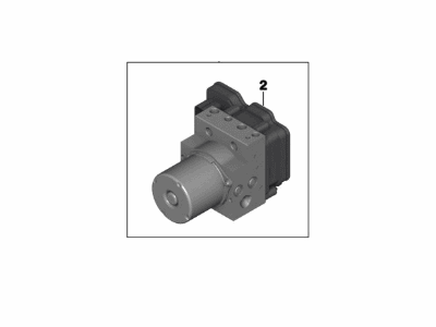 2016 BMW X5 ABS Control Module - 34516879439