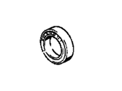 BMW 26121225002 Grooved Ball Bearing