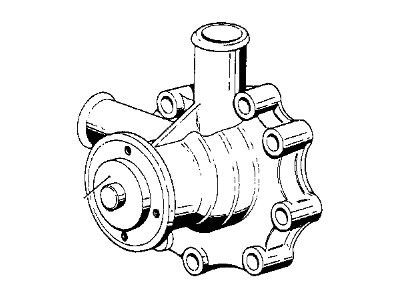 BMW 11511255171 Water Pump