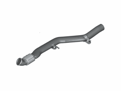 2014 BMW 435i xDrive Exhaust Pipe - 18307633097