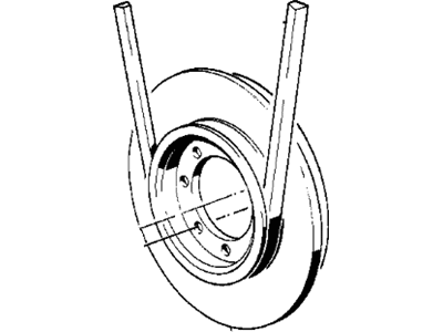 1990 BMW 735i Crankshaft Pulley - 11231722723