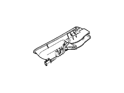 BMW 51417122199 Inner Left Door Handle