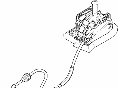 BMW 25167515431 Transmission Gearshift Lever