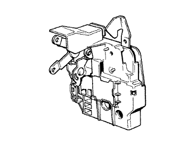 1988 BMW 325i Door Lock Actuator - 51228103492