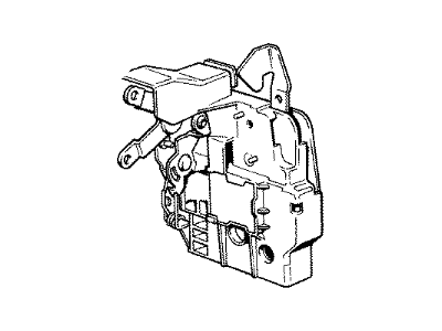 BMW 325i Door Latch Assembly - 51221906572